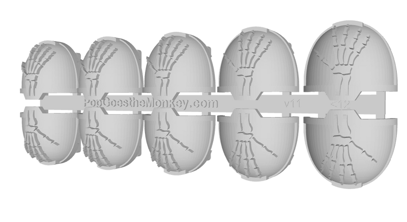 10x Skeletal Hand R - G:13a Shoulder Pads