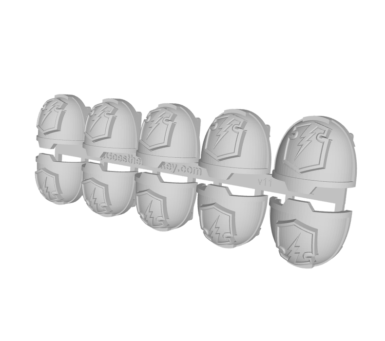 10x Storm Wardens 2 - G:13a Shoulder Pads