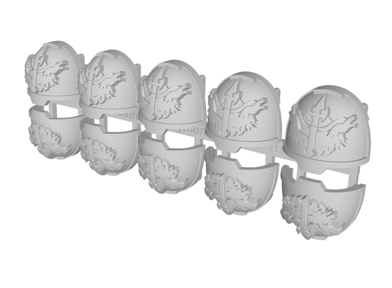 10x Wolf Spears - G:13a Shoulder Pads