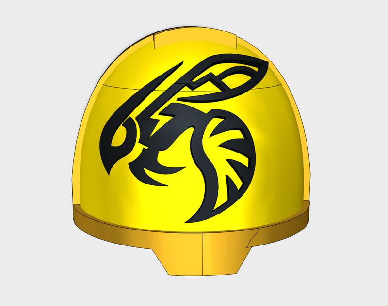 10x Yellow Jackets - G:13a Shoulder Pads