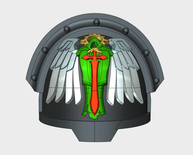 10x Angels of Ruin - G:13r Shoulder Pads