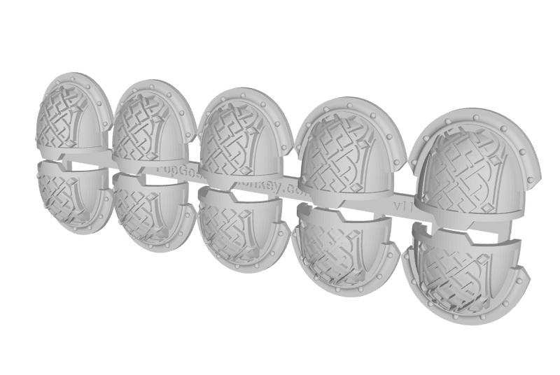 10x Norse Detail - G:13r Shoulder Pads