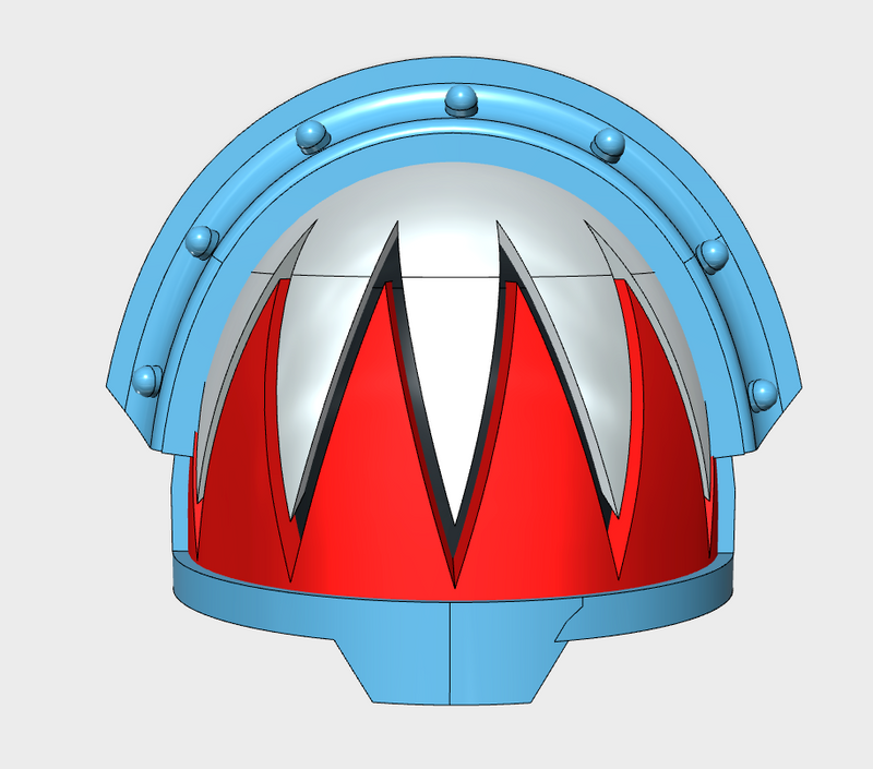 10x Sawtooth 2 - G:13r Shoulder Pads