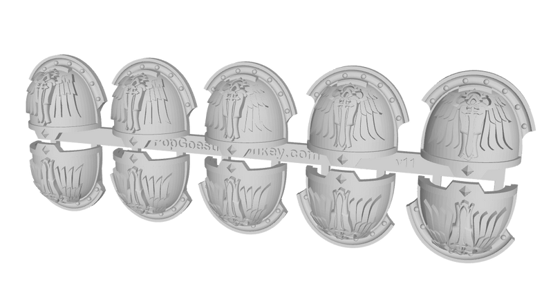 10x Angels of Ruin - G:13w Shoulder Pads