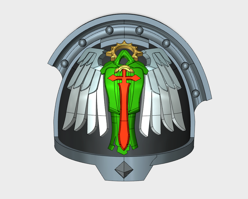 10x Angels of Ruin - G:13w Shoulder Pads