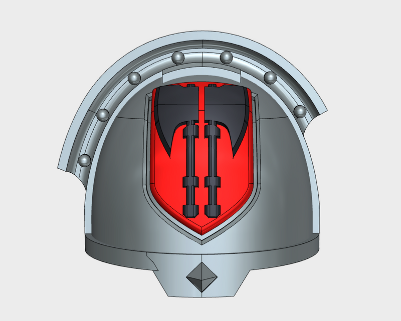 10x Executioners G:13w Right Shoulder Pads