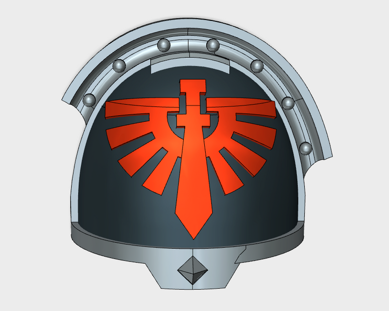 10x Knight Legion - G:13w Shoulder Pads