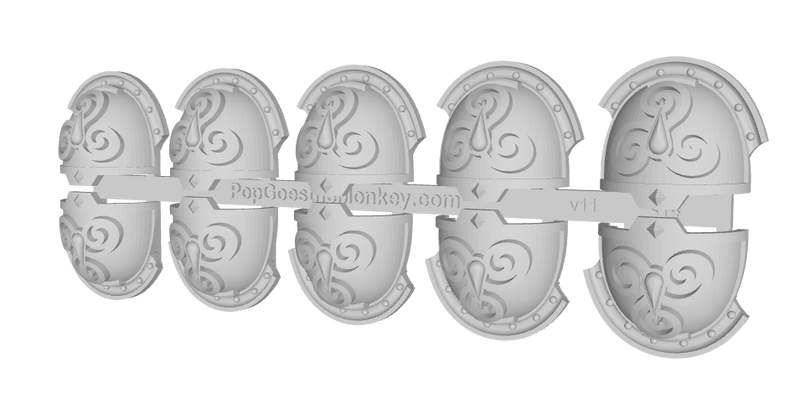 10x Fell Blooded - G:13w Shoulder Pads