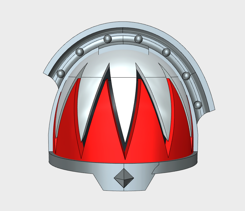 10x Sawtooth 2 - G:13w Shoulder Pads