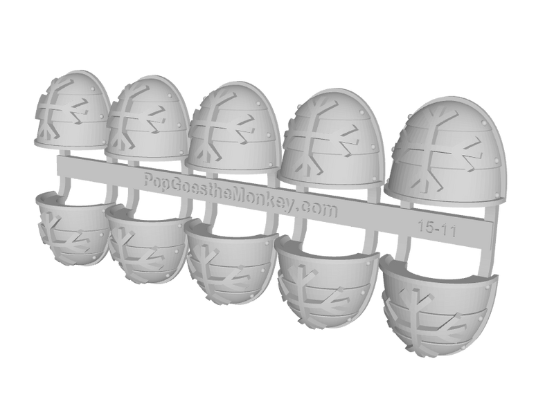 10x Brand Sabrewulf - G:1a Shoulder Pads