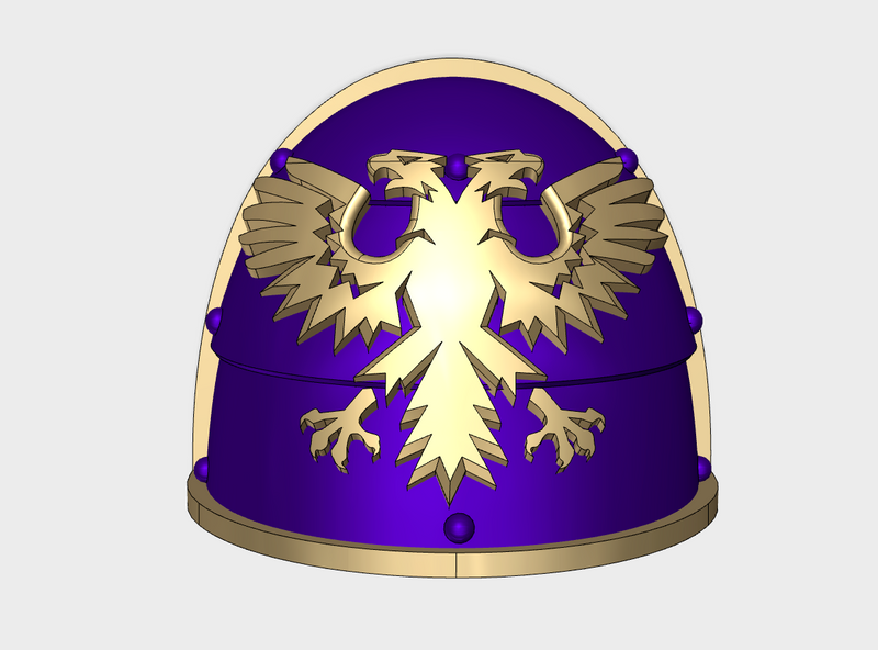 10x Empire Eagles - G:1a Shoulder Pads