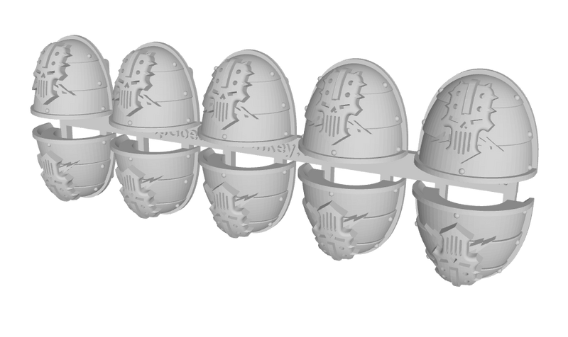 10x Dominion of Iron - G:1a Shoulder Pads