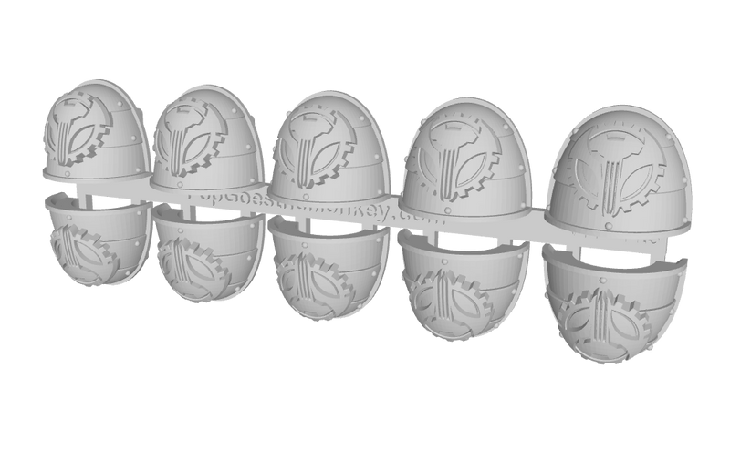 10x The Malforged - G:1a Shoulder Pads