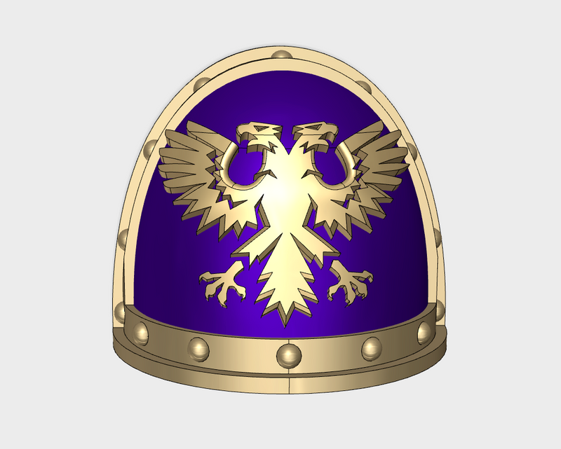 10x Empire Eagles - G:2a Shoulder Pads