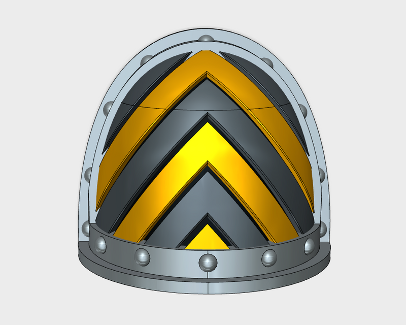 10x Chevron Up- G:2a Shoulder Pads