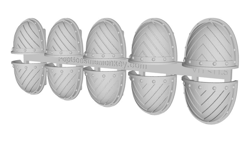 10x Chevron Up- G:2a Shoulder Pads