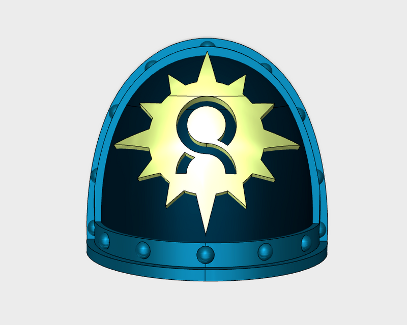 10x Auroran Suns- G:2a Shoulder Pads