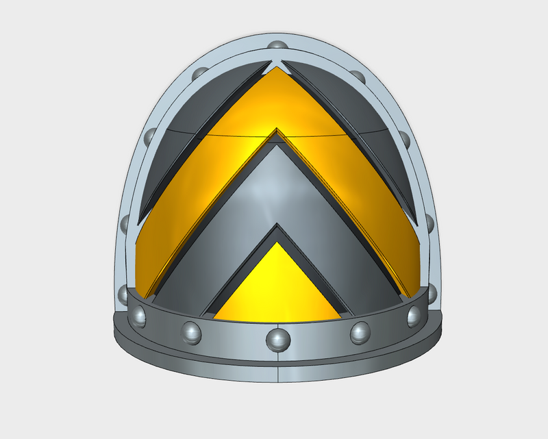 10x Wide Chevron Up- G:2a Shoulder Pads