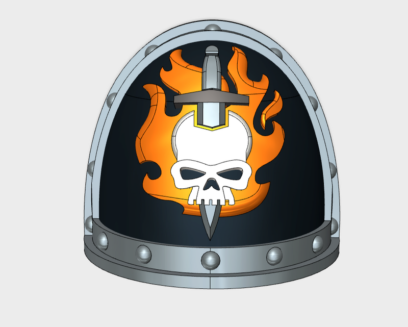 10x Ghosts of Nocturne - G:2a Shoulder Pads