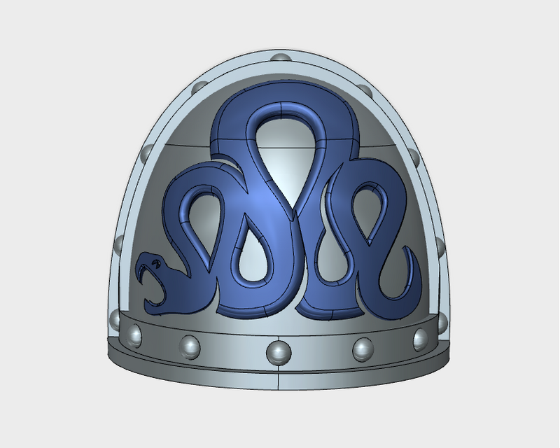 10x Iron Snakes - G:2a Shoulder Pads