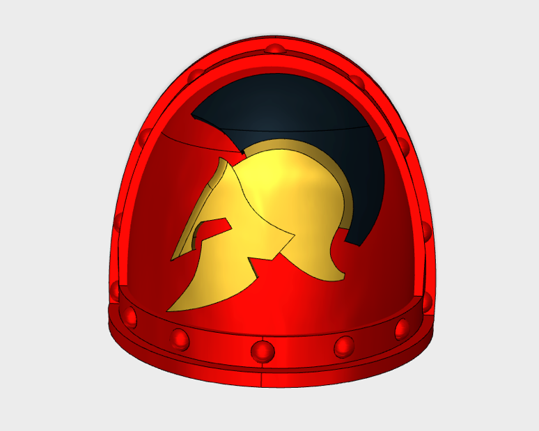 10x Spartan Legion- G:2a Shoulder Pads