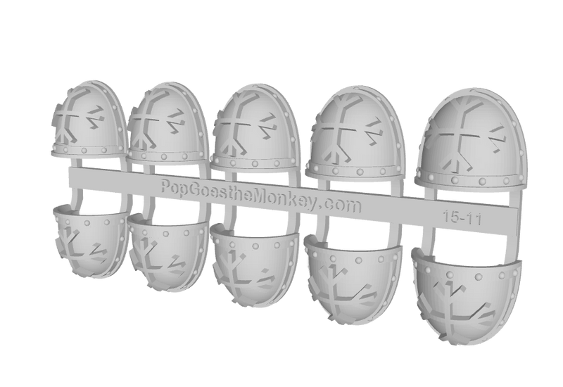 10x Brand Sabrewulf - G:2a Shoulder Pads