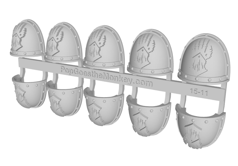 10x Cybornauts - G:2a Shoulder Pads