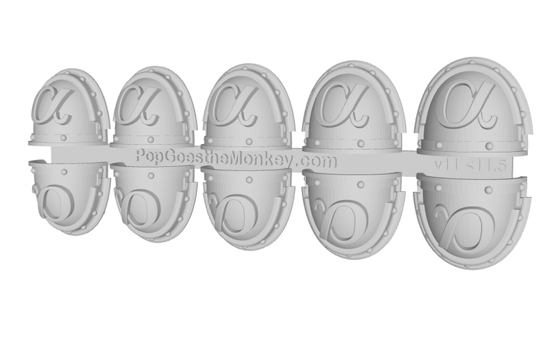 10x Alpha Minor - G:3a Shoulder Pads
