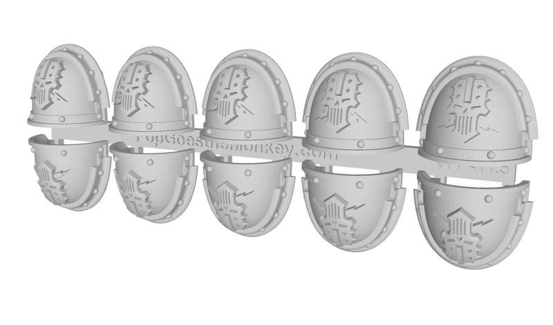 10x Dominion of Iron - G:3a Shoulder Pads