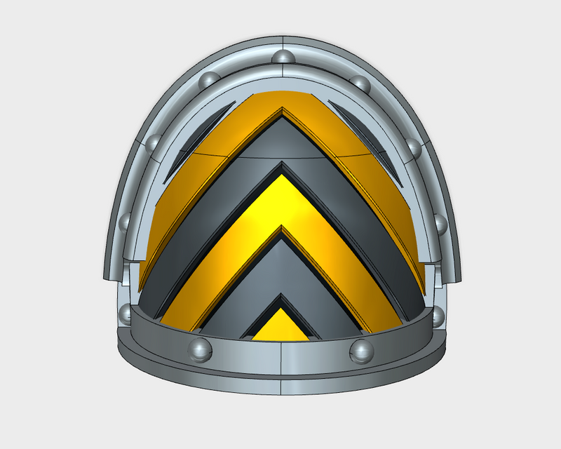 10x Chevron Up - G:3a Shoulder Pads