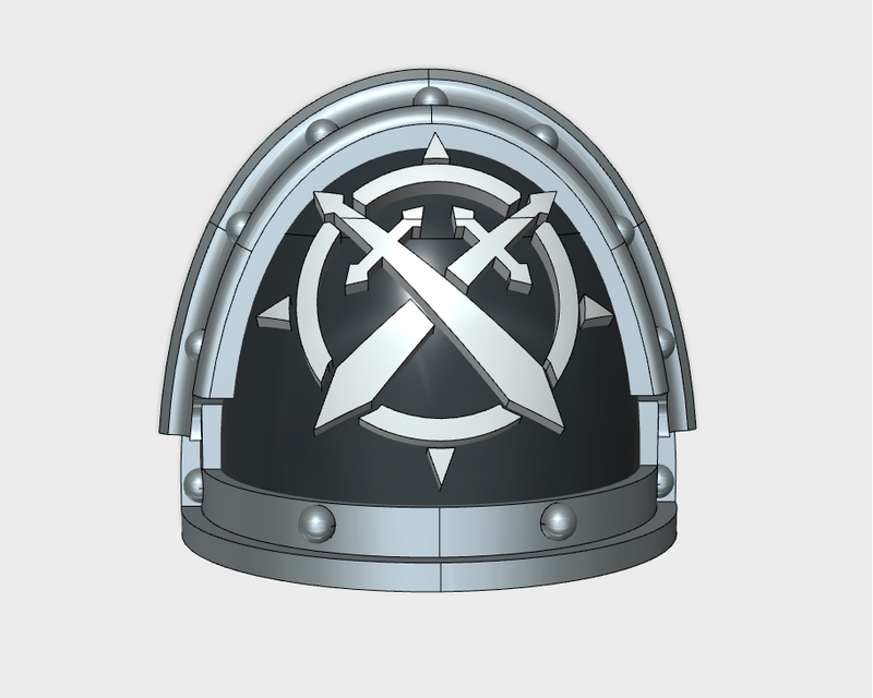10x Death Knights - G:3a Shoulder Pads