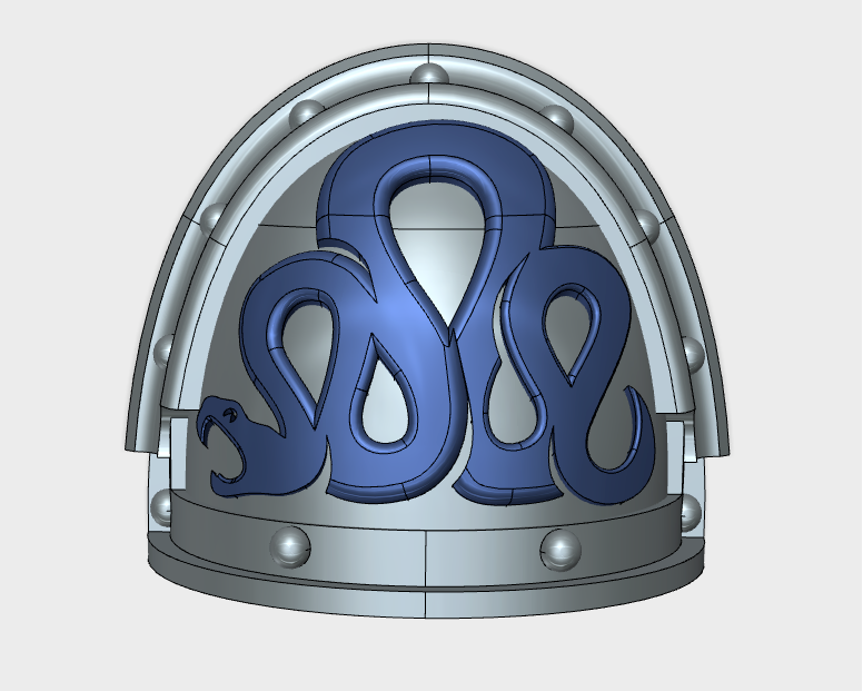 10x Iron Snakes - G:3a Shoulder Pads