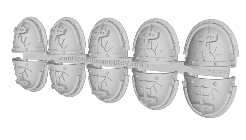 10x Sovereign Blades - G:3a Shoulder Pads