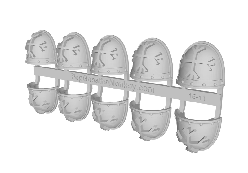 10x Brand Sabrewulf - G:3b Shoulder Pads