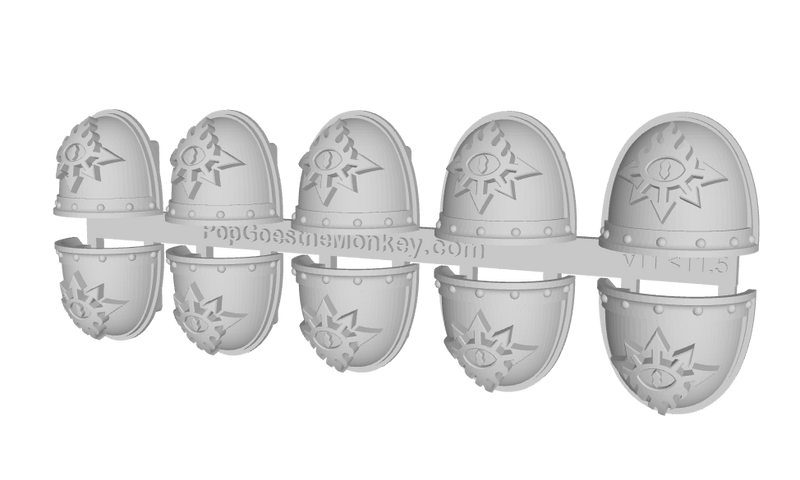 10x The Pyre's Cohort - G:3b Shoulder Pads
