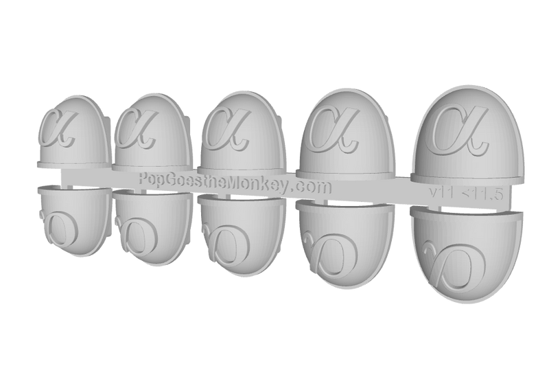 10x Alpha Minor - G:4a Shoulder Pads