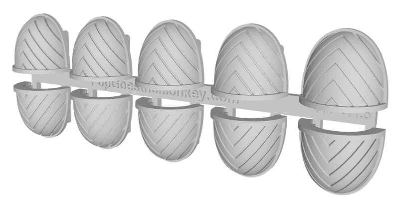 10x Chevron Up - G:4a Shoulder Pads