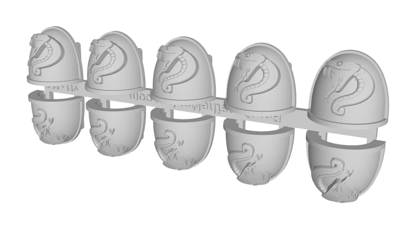 10x Copperheads - G:4a Shoulder Pads