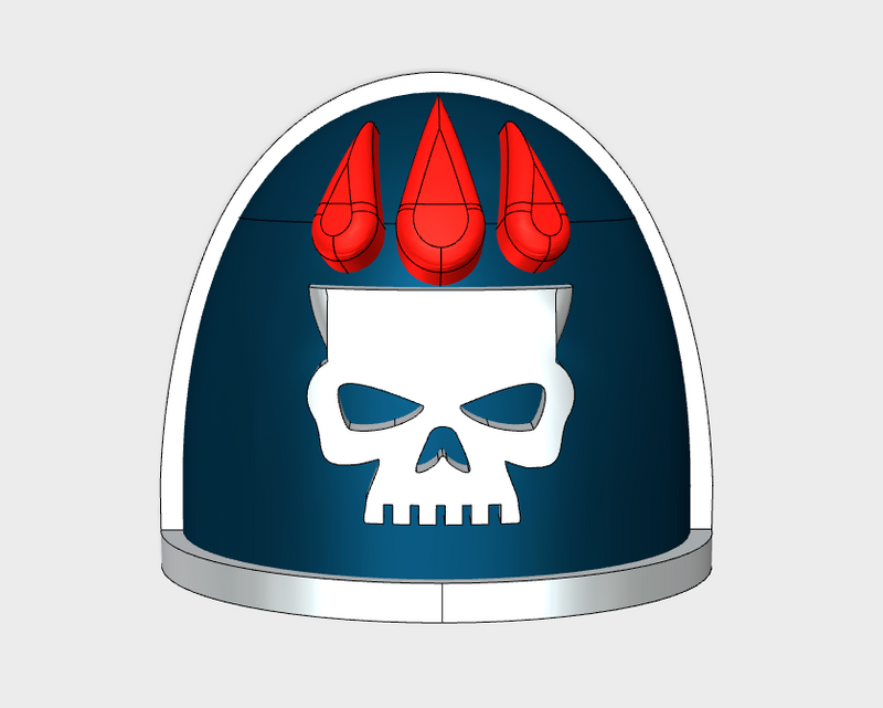 10x Crown of Blood - G:4a Shoulder Pads