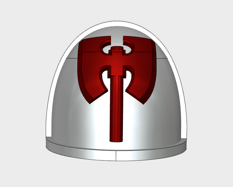 10x Dark Axes - G:4a Shoulder Pads