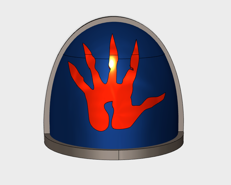 10x Demon Hand - G:4a Shoulder Pads