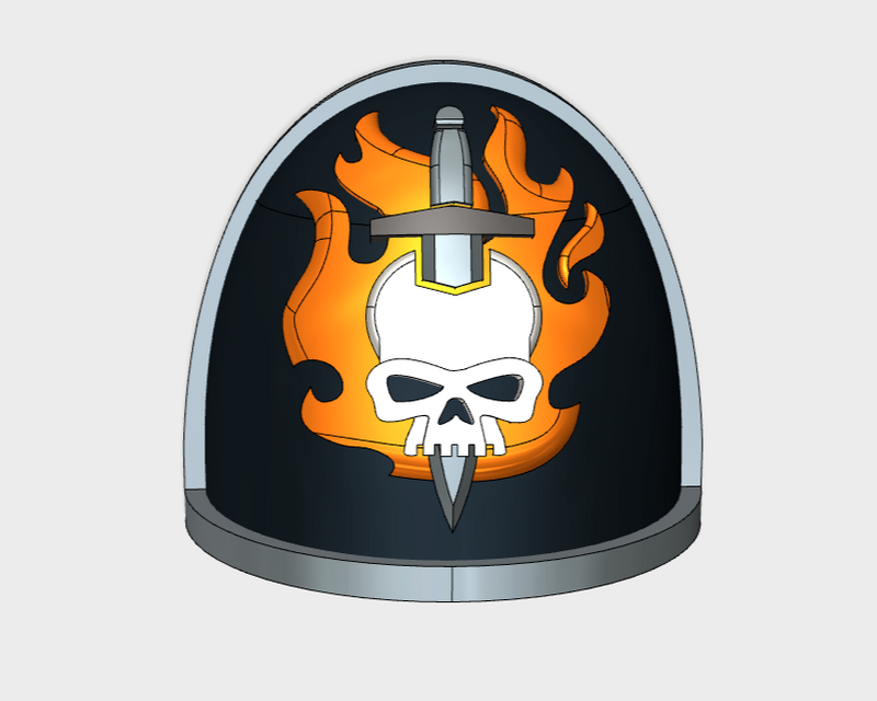 10x Ghosts of Nocturne - G:4a Shoulder Pads