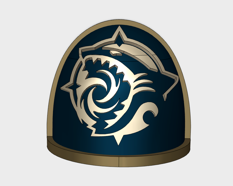 10x Leviathan Wardens - G:4a Shoulder Pads