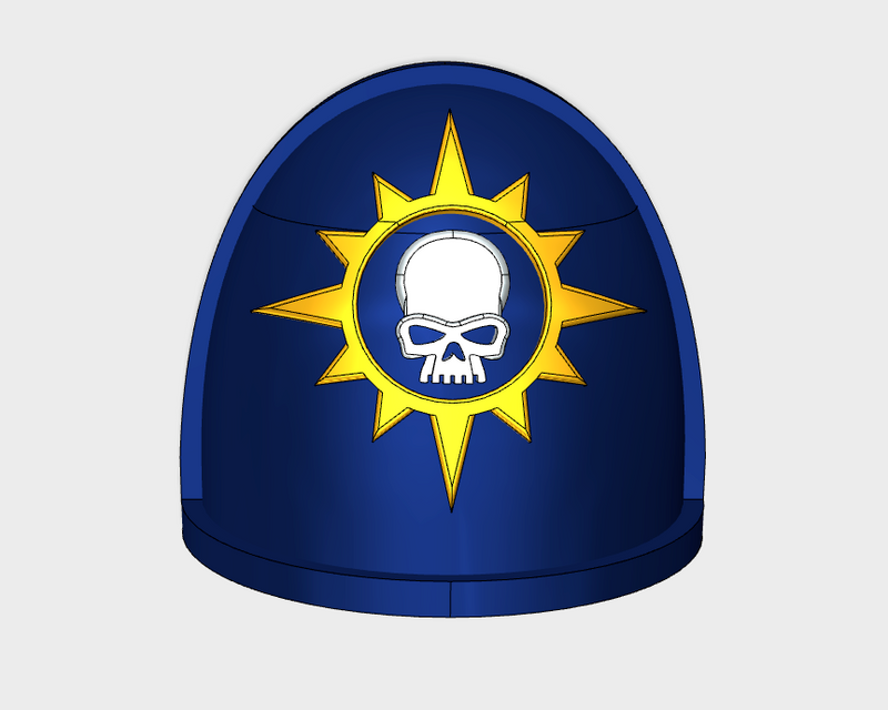 10x Nova Skulls - G:4a Shoulder Pads