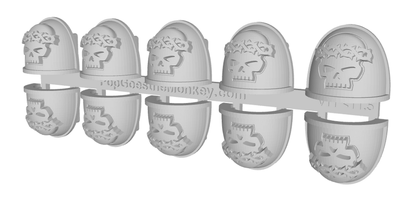 10x Penitent Lords - G:4a Shoulder Pads