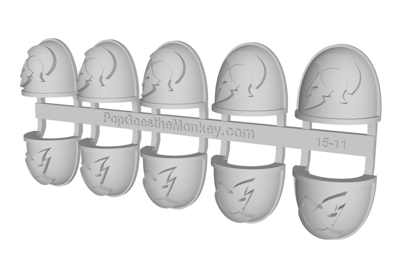 10x Spartan Legion - G:4a Shoulder Pads