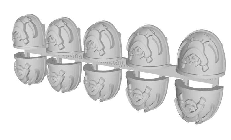 10x Astral Reapers - G:4a Shoulder Pads