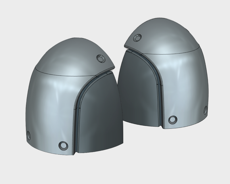 10x Blank - G:5 Umbra Shoulder Pads