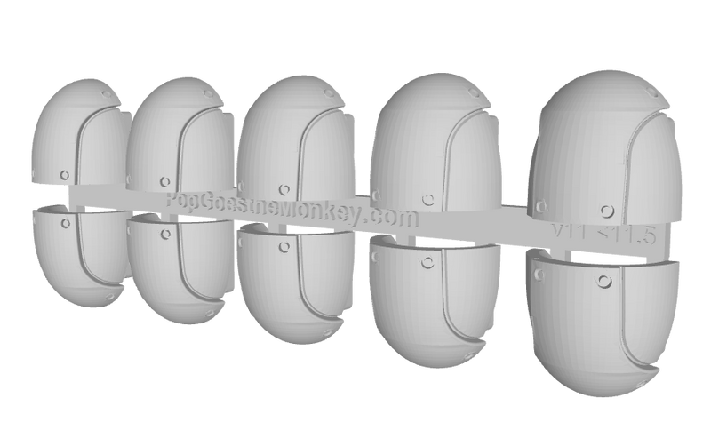 10x Blank - G:5 Umbra Shoulder Pads