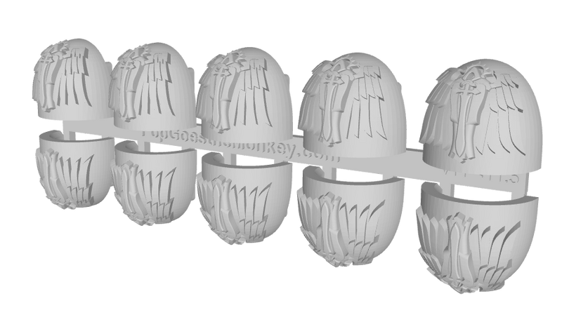 10x Angels of Ruin - G:5a Shoulder Pads